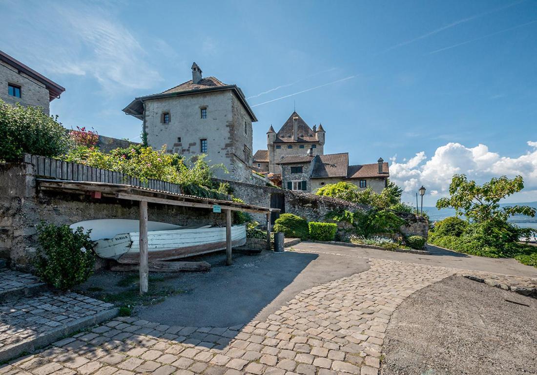 Hotel Le Jules Verne Yvoire Bagian luar foto