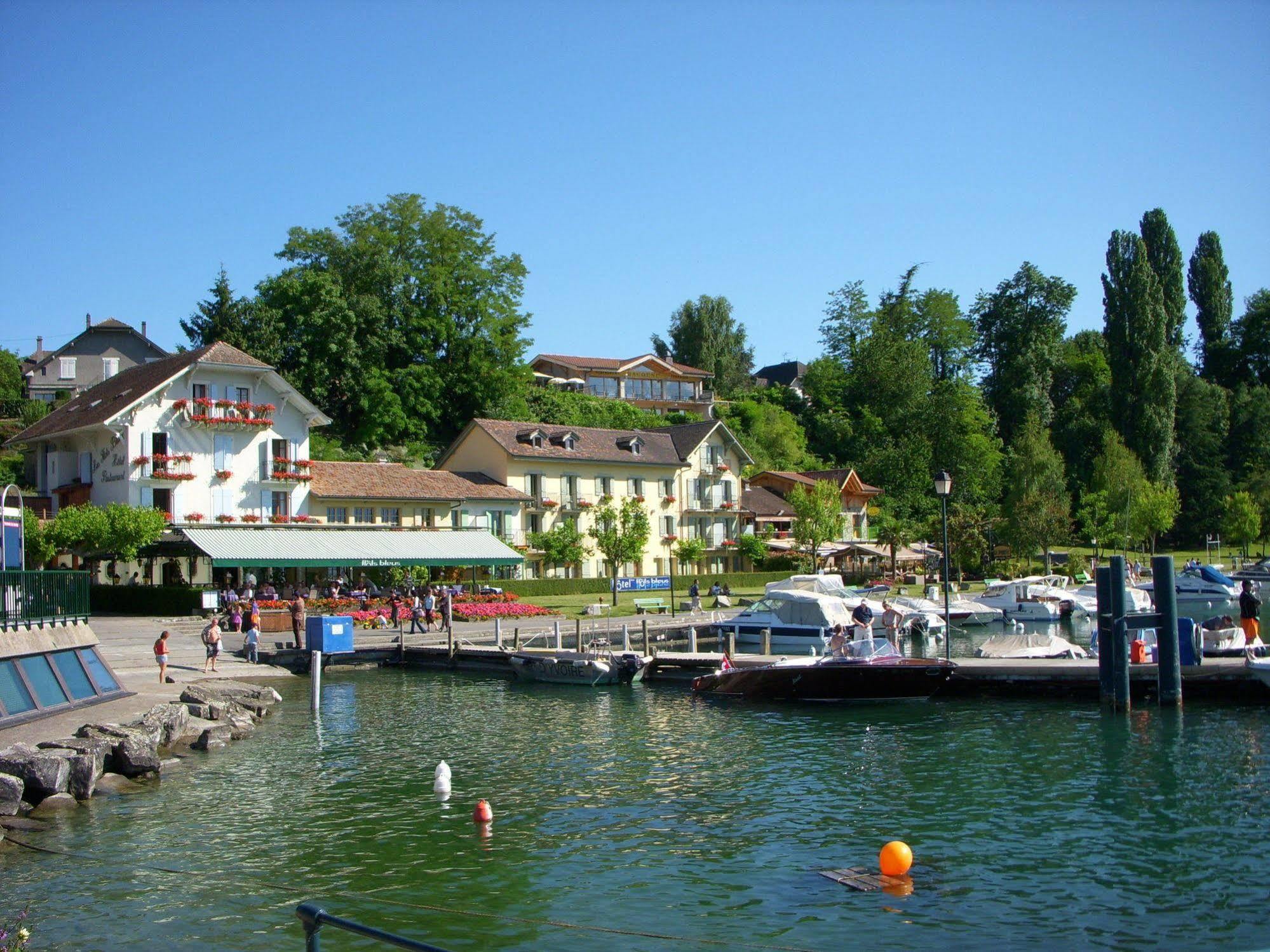 Hotel Le Jules Verne Yvoire Bagian luar foto